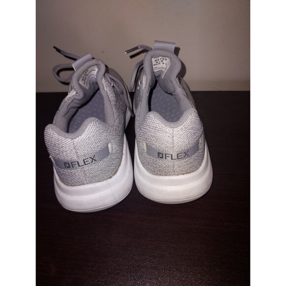 FootJoy Flex Women's Golf Shoes 8.5M Coastal Spikeless Mesh Lightweight Gray - Picture 3 of 12